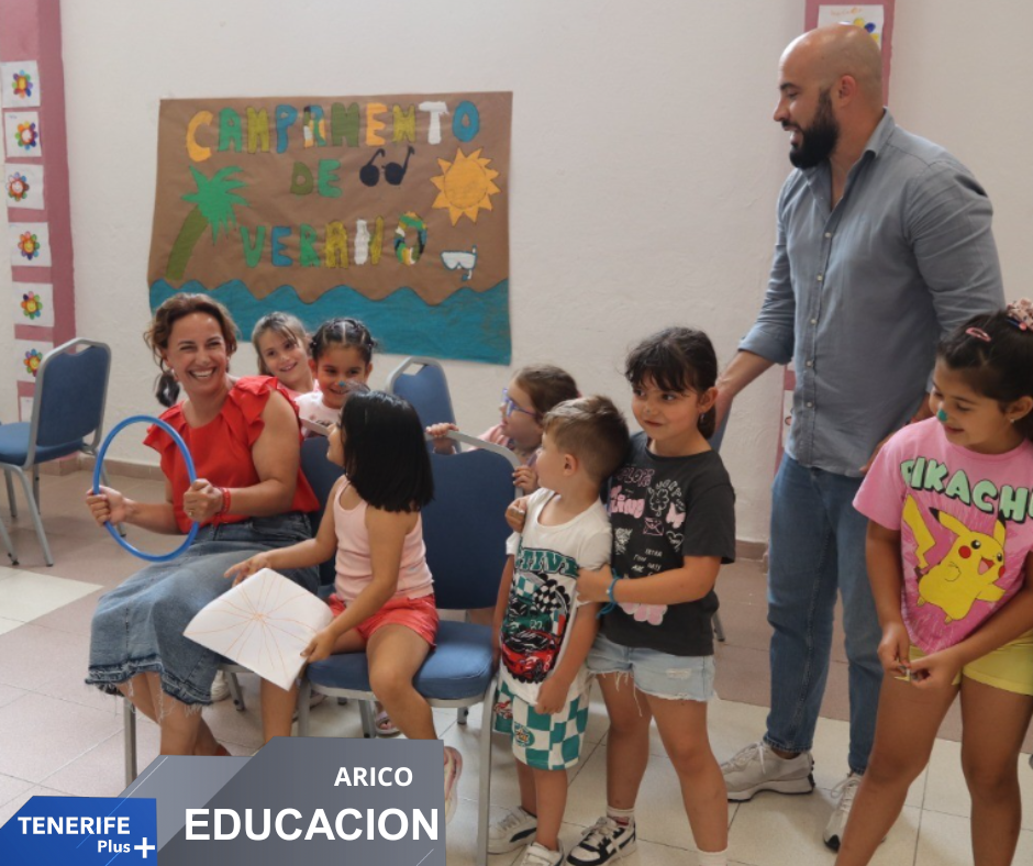 Arico impulsa campamentos de verano gratuitos para más de 150 familias con una inversión cercana a los 60.000 euros